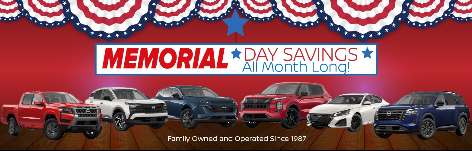 Memorial Days Savings Banner Generic